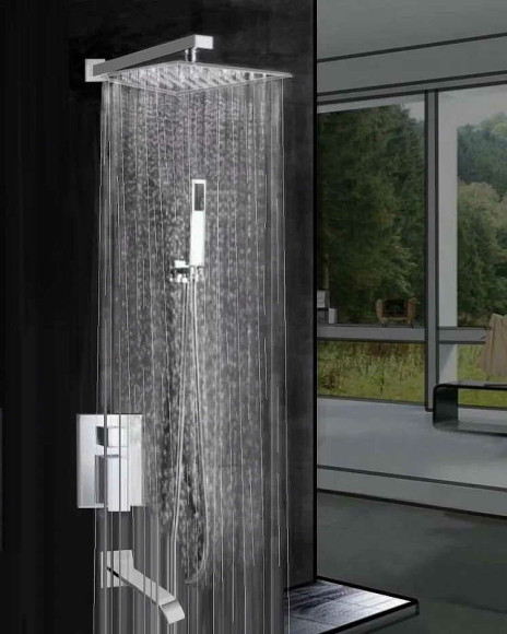 Душевая система ALMAes Liros TVZ-0876 Хром Душевая система ALMAes Liros TVZ-0876 Хром