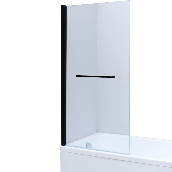 Шторка на ванну Allen Brau Priority 80 3.31022.BBA профиль Черный браш стекло прозрачное Шторка на ванну Allen Brau Priority 80 3.31022.BBA профиль Черный браш стекло прозрачное