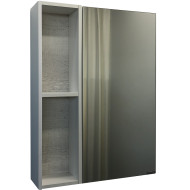 Зеркальный шкаф Comforty Прага 60 00004147599 Дуб белый Зеркальный шкаф Comforty Прага 60 00004147599 Дуб белый