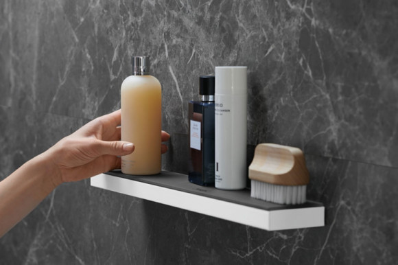 Стеклянная полка Hansgrohe Rainfinity 50 26844700 Белый матовый Графит Стеклянная полка Hansgrohe Rainfinity 50 26844700 Белый матовый Графит