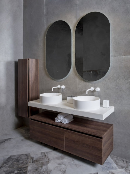 Раковина-чаша Boheme Corian 40 819-MW Белая матовая