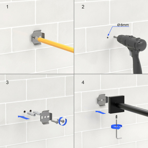 Полотенцедержатель Timo Selene 10055/00 Хром Полотенцедержатель Timo Selene 10055/00 Хром