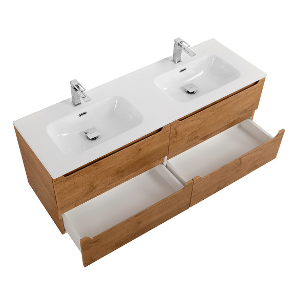 Тумба под раковину BelBagno Etna 140 ETNA-1400-4C-SO-2-RN подвесная Rovere Nature Тумба под раковину BelBagno Etna 140 ETNA-1400-4C-SO-2-RN подвесная Rovere Nature