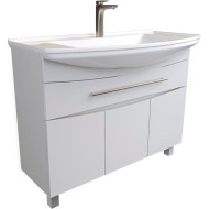 Тумба под раковину 1MarKa Lina New 105Н У94492 Белый глянец