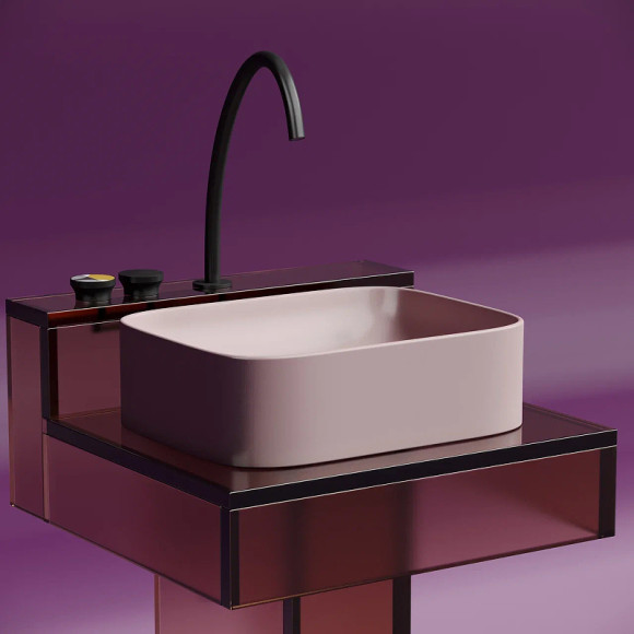 Раковина-чаша Ceramicanova Element 51 CN6052MP Розовая матовая Раковина-чаша Ceramicanova Element 51 CN6052MP Розовая матовая