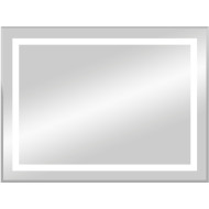 Зеркало Континент Торрес Люкс 700х500 ЗЛП1532 с подсветкой с механический выключателем