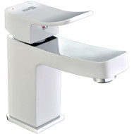 Смеситель для раковины WasserKRAFT Aller 1063W Белый Хром