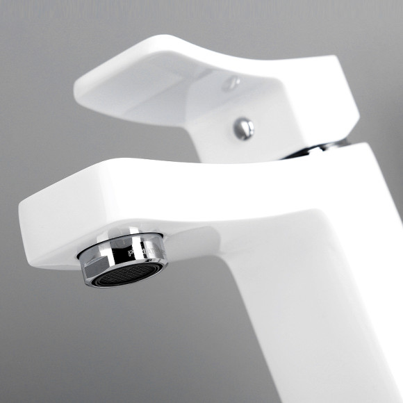 Смеситель для раковины WasserKRAFT Aller 1063W Белый Хром