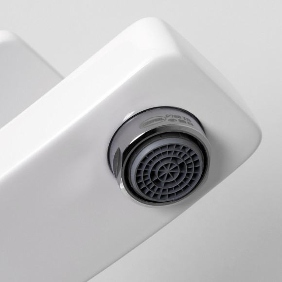 Смеситель для раковины WasserKRAFT Aller 1063W Белый Хром