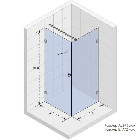 Душевой уголок Riho SZ Scandic NXT X201 87х77 L G001037120 (GX02031C1) профиль Хром стекло прозрачное Душевой уголок Riho SZ Scandic NXT X201 87х77 L G001037120 (GX02031C1) профиль Хром стекло прозрачное