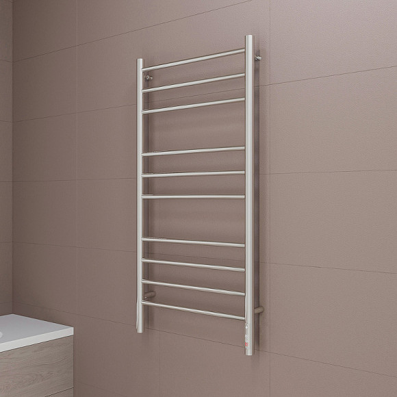 Электрический полотенцесушитель Terminus Аврора П10 500х1050 4670078544360 Хром Электрический полотенцесушитель Terminus Аврора П10 500х1050 4670078544360 Хром