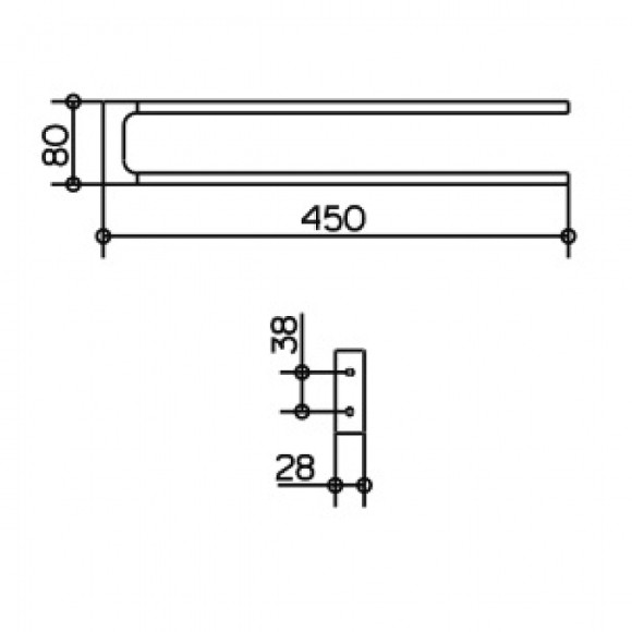 Полотенцедержатель Keuco Edition 11  11118 010000 Хром Полотенцедержатель Keuco Edition 11  11118 010000 Хром