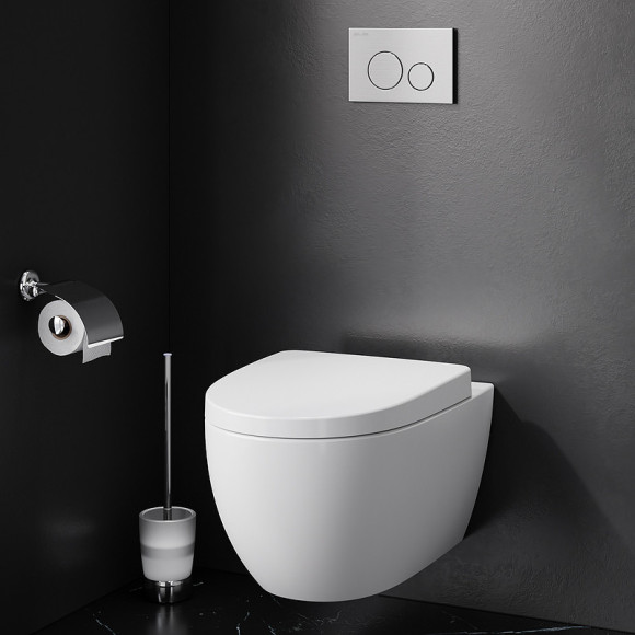 Унитаз AM.PM Awe C111738SC подвесной с сиденьем Микролифт