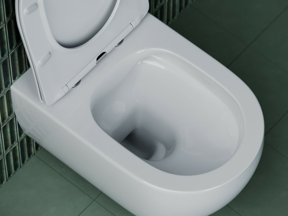 Унитаз Ceramicanova Long CN3015 подвесной с сиденьем Микролифт