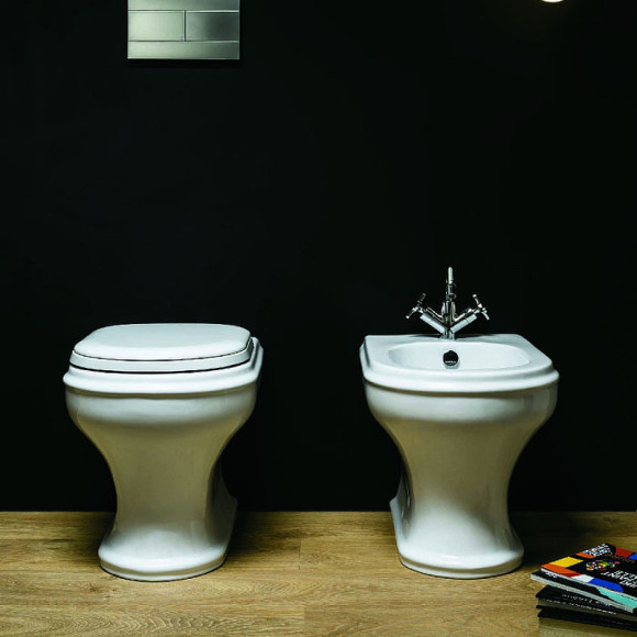 Биде Azzurra Charme CHBIT000000MBI/(CHA500 bi)*1 Белое Биде Azzurra Charme CHBIT000000MBI/(CHA500 bi)*1 Белое