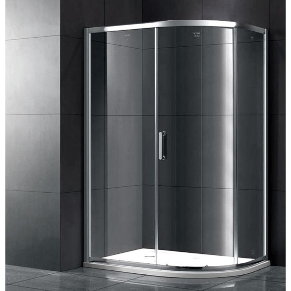 Душевой уголок Gemy Victoria 120х90 радиальный ассиметричный одна дверца профиль Хром стекло прозрачное Душевой уголок Gemy Victoria 120х90 радиальный ассиметричный одна дверца профиль Хром стекло прозрачное