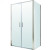 Душевой уголок Berges Legos LS-3 100х90 061049 профиль Хром стекло прозрачное