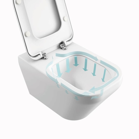 Унитаз Ideal Standard Esedra T386001 подвесной без сиденья