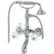 Смеситель для ванны Migliore Olivia 19004 Хром Белый