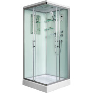 Душевая кабина WeltWasser WW500 Laine 804 80x80 10000003267 профиль Хром стекло прозрачное