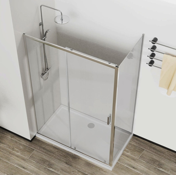 Душевой уголок Vincea City 110x90 VSR-5CT9011CL профиль Хром стекло прозрачное Душевой уголок Vincea City 110x90 VSR-5CT9011CL профиль Хром стекло прозрачное