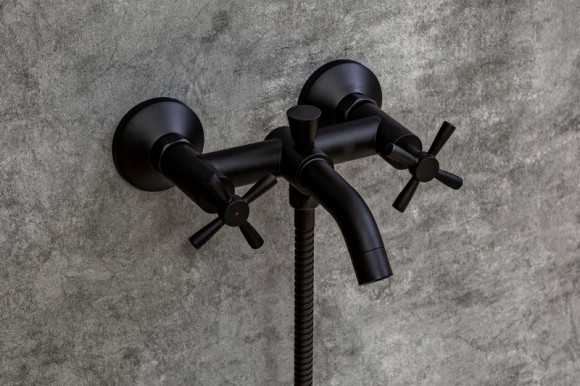 Смеситель для ванны Orange Mia M34-300B Черный