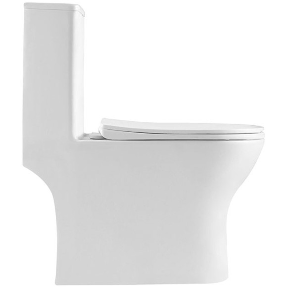 Унитаз моноблок BelBagno Lounge BB8618CPR-MN/SC с сиденьем Микролифт Унитаз моноблок BelBagno Lounge BB8618CPR-MN/SC с сиденьем Микролифт