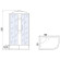 Душевая кабина River Nara XL 100x80 MT R 10000006215 с поддоном Душевая кабина River Nara XL 100x80 MT R 10000006215 с поддоном
