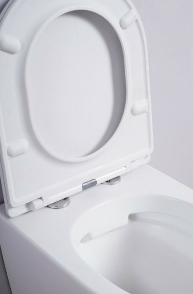 Унитаз Esbano Azalea ESUPAZALW подвесной Белый глянцевый с сиденьем Микролифт