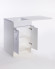Тумба с раковиной Orange Sistema 110 L STD-110TUW+RAL Белая Тумба с раковиной Orange Sistema 110 L STD-110TUW+RAL Белая