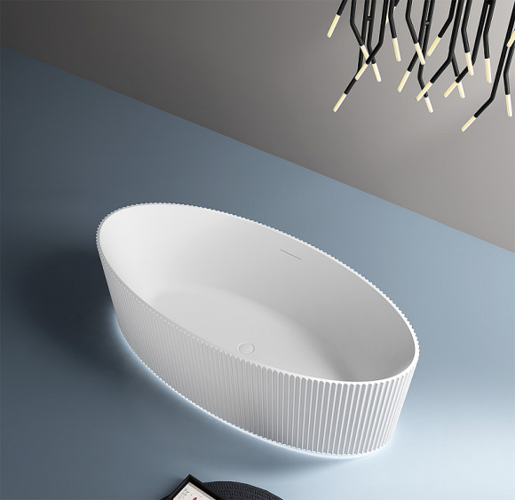 Акриловая ванна Abber 180х85 AB9327 без гидромассажа