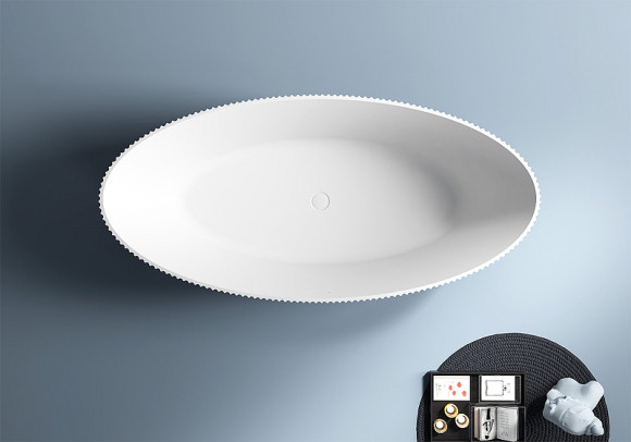 Акриловая ванна Abber 180х85 AB9327 без гидромассажа