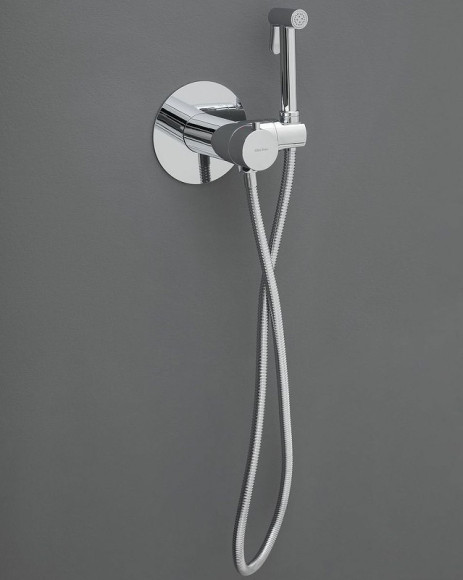 Гигиенический душ со смесителем Allen Brau Thermo rund 5.60001-00 с термостатом Хром Гигиенический душ со смесителем Allen Brau Thermo rund 5.60001-00 с термостатом Хром