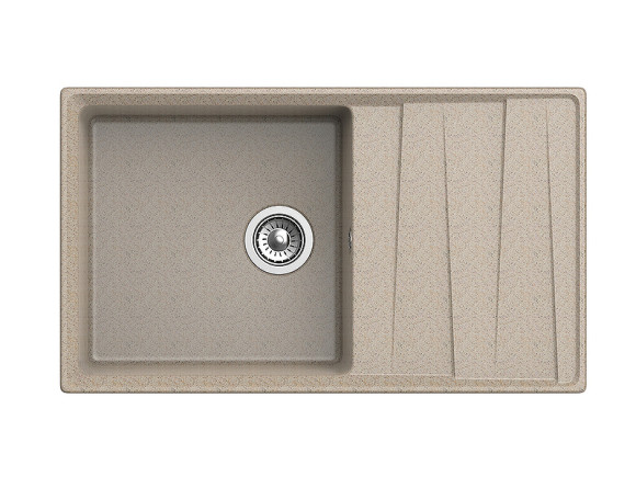 Кухонная мойка GranFest Level GF-LV-860L Песочная Кухонная мойка GranFest Level GF-LV-860L Песочная
