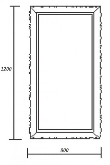 Зеркало Boheme Armadi Art Natura 80 524 Золото