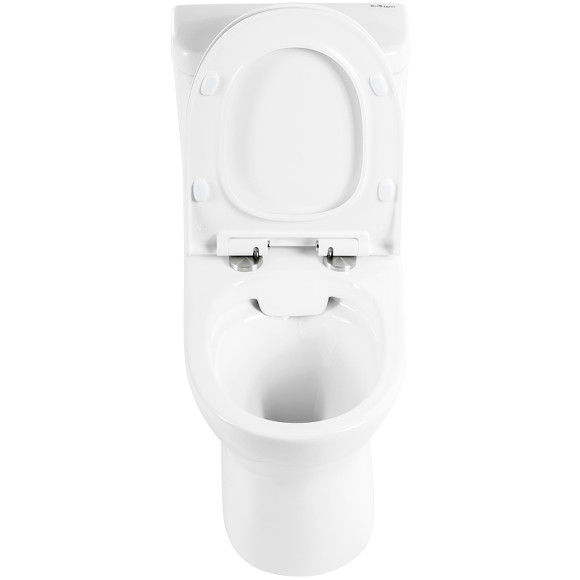 Унитаз компакт BelBagno Steam BB130CPR/SC без бачка с сиденьем Микролифт