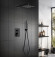 Душевая система Aquatek Лира AQ1472MB Черная матовая