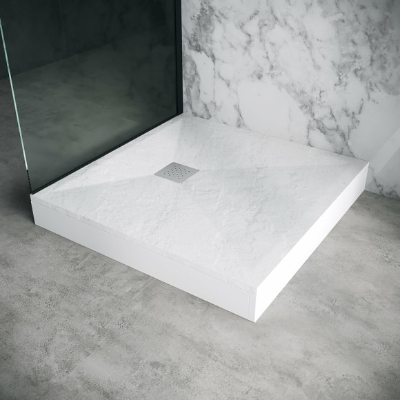 Душевой поддон из искусственного камня Grossman Strong 100x100 GR-S1100100Q Белый Душевой поддон из искусственного камня Grossman Strong 100x100 GR-S1100100Q Белый