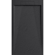Душевой поддон из искусственного камня Esbano Luxe ESP-LX100B 100x100 ESPLX 100B Черный матовый