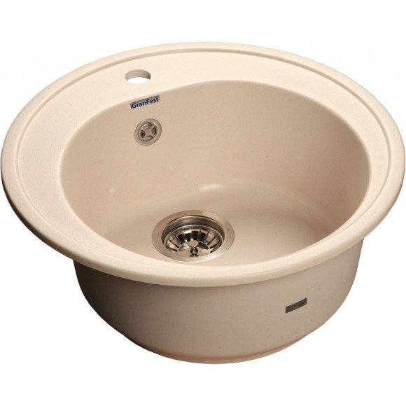 Кухонная мойка GranFest Rondo GF-R510 Белая