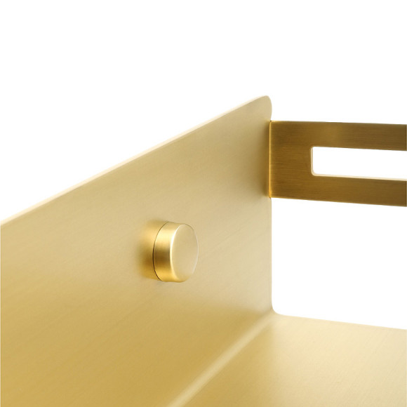 Металлическая полка Fixsen Hotel FX-31003H Золото-сатин