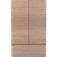 Подвесной шкаф Style Line Атлантика 100 60 СС-00002229 Ясень перламутр