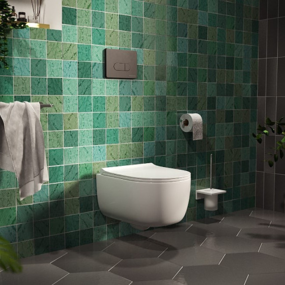 Инсталляция Berges Novum D5 040235 для унитаза с Черной клавишей смыва Инсталляция Berges Novum D5 040235 для унитаза с Черной клавишей смыва