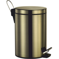 Ведро для мусора WasserKRAFT Exter K-645 Светлая бронза