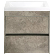 Тумба под раковину Art&Max Family-500-2C-SO-CV подвесная Цемент Тумба под раковину Art&Max Family-500-2C-SO-CV подвесная Цемент
