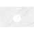 Столешница под раковину Kerama Marazzi Plaza Classic Neo Монте тиберио 80 PL1.SG507120R\80 Белый мрамор