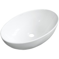 Раковина-чаша Sanita Luxe Ringo Slim 53 WB.CT/Ringo/53-N.Slim/WHT.G/S1 Белая