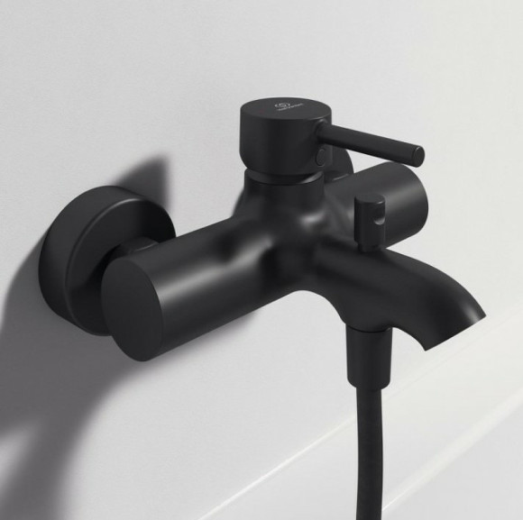 Смеситель для ванны Ideal Standard Ceraline BC270XG Черный шелк Смеситель для ванны Ideal Standard Ceraline BC270XG Черный шелк