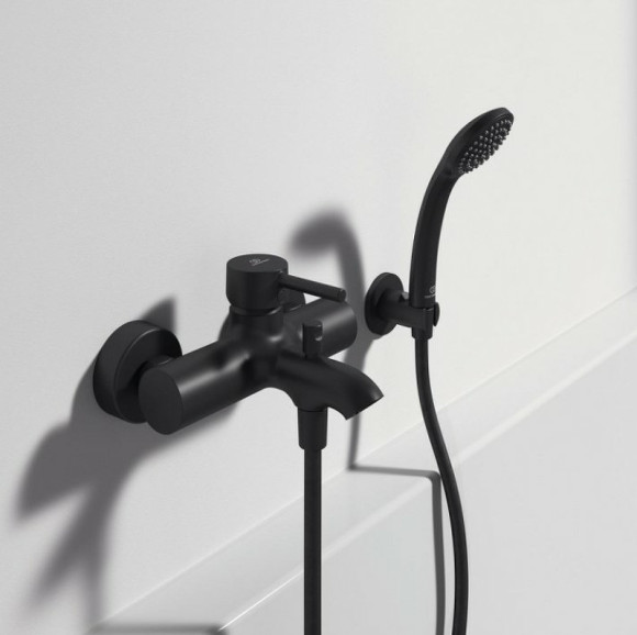 Смеситель для ванны Ideal Standard Ceraline BC270XG Черный шелк Смеситель для ванны Ideal Standard Ceraline BC270XG Черный шелк