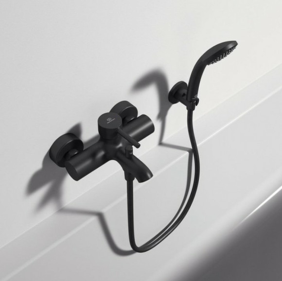 Смеситель для ванны Ideal Standard Ceraline BC270XG Черный шелк Смеситель для ванны Ideal Standard Ceraline BC270XG Черный шелк